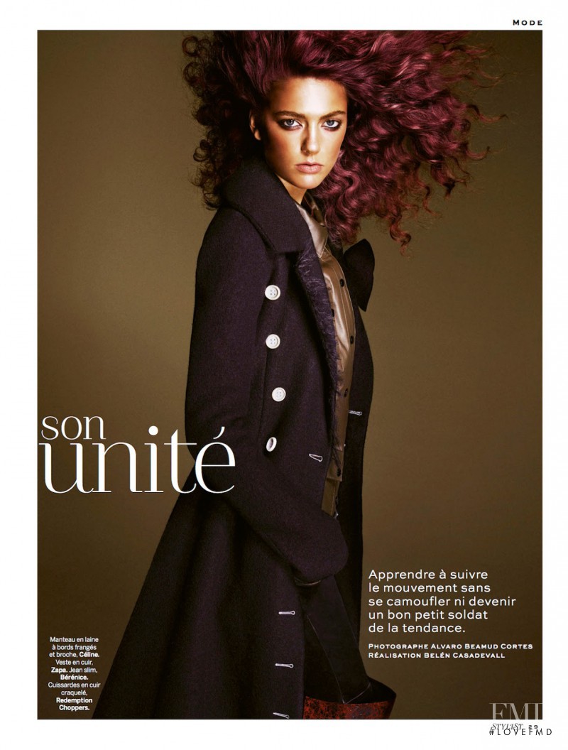 Emmy Rappe featured in Choisir Son Unité, September 2014