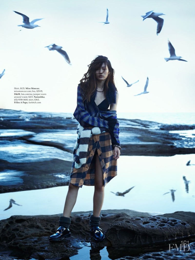 Hyun Ji Shin featured in Nobody\'s Daughters, September 2014