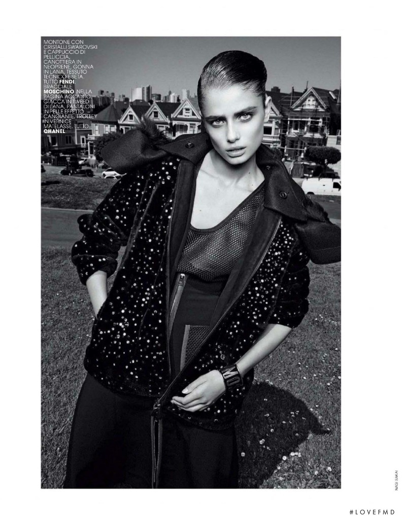 Taylor Hill featured in Oversize, October 2014