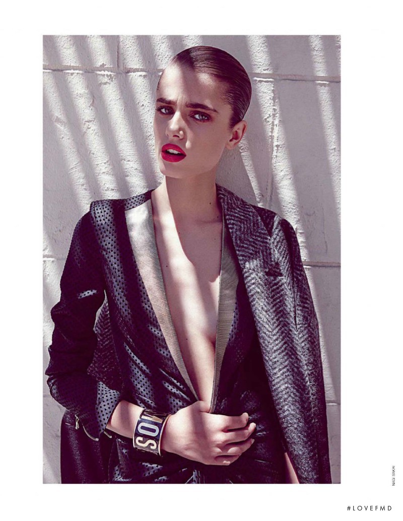 Taylor Hill featured in Oversize, October 2014