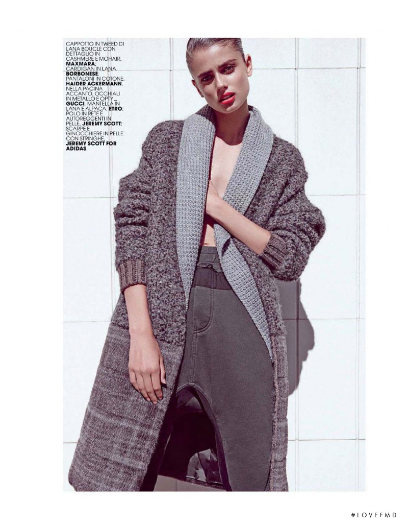 Taylor Hill featured in Oversize, October 2014