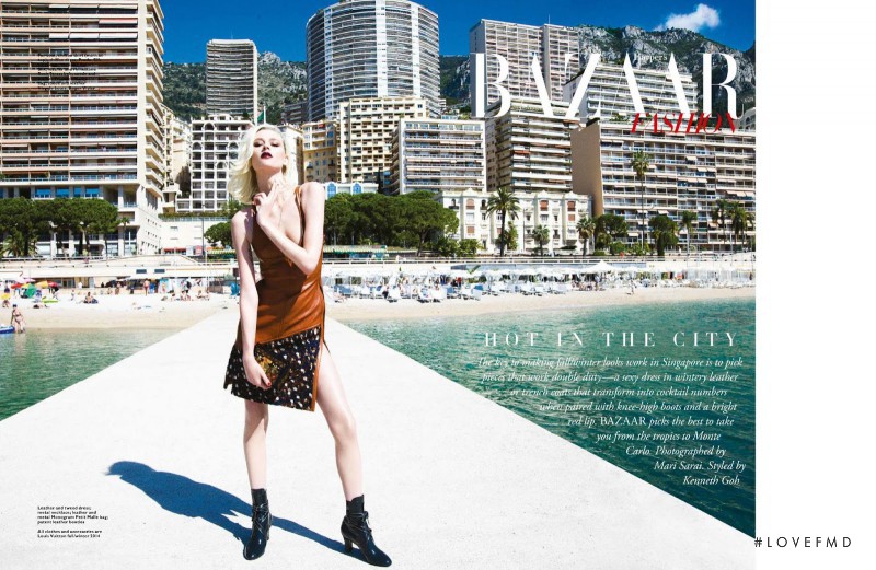 Milou van Groesen featured in Hot In The City, September 2014