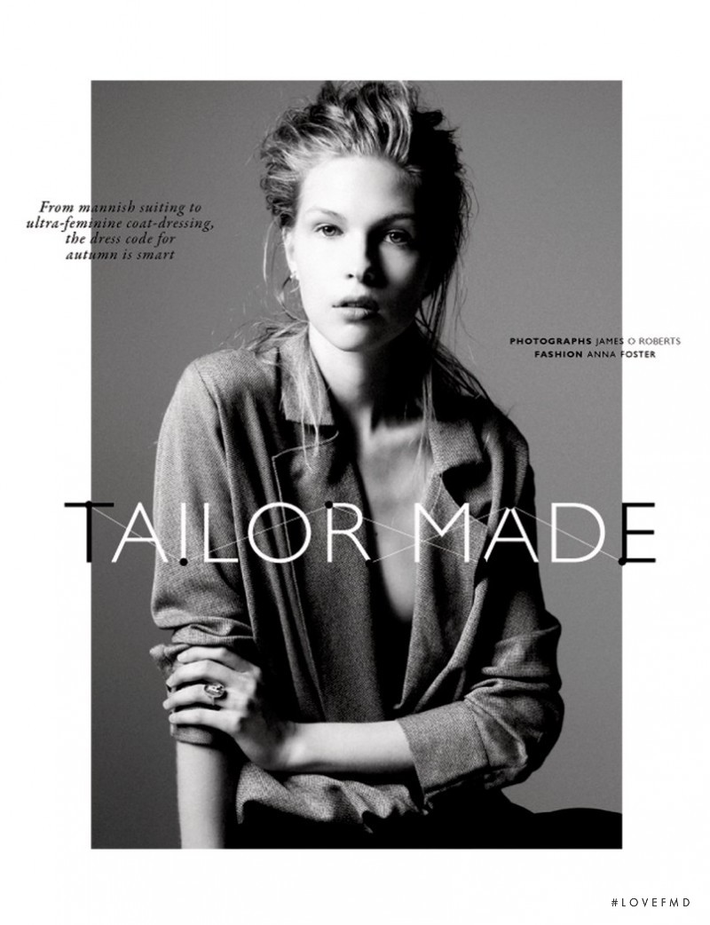 Amanda Nimmo featured in Tailor Made, September 2014