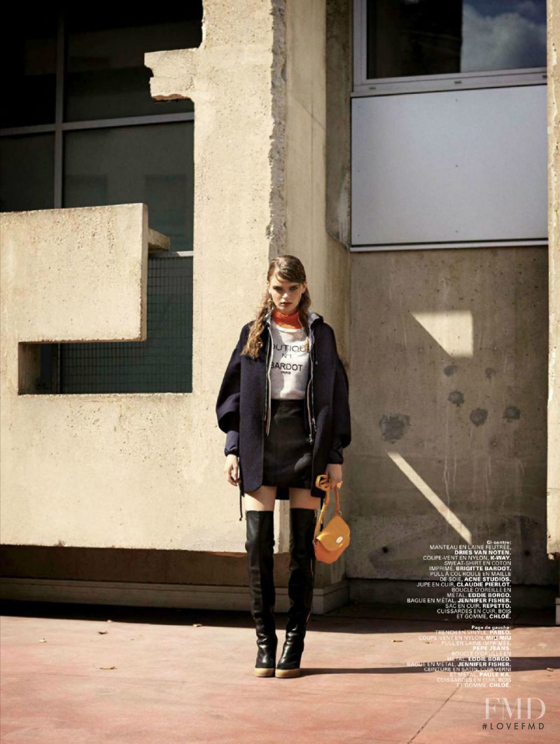 Marthe Wiggers featured in Concrete, October 2014