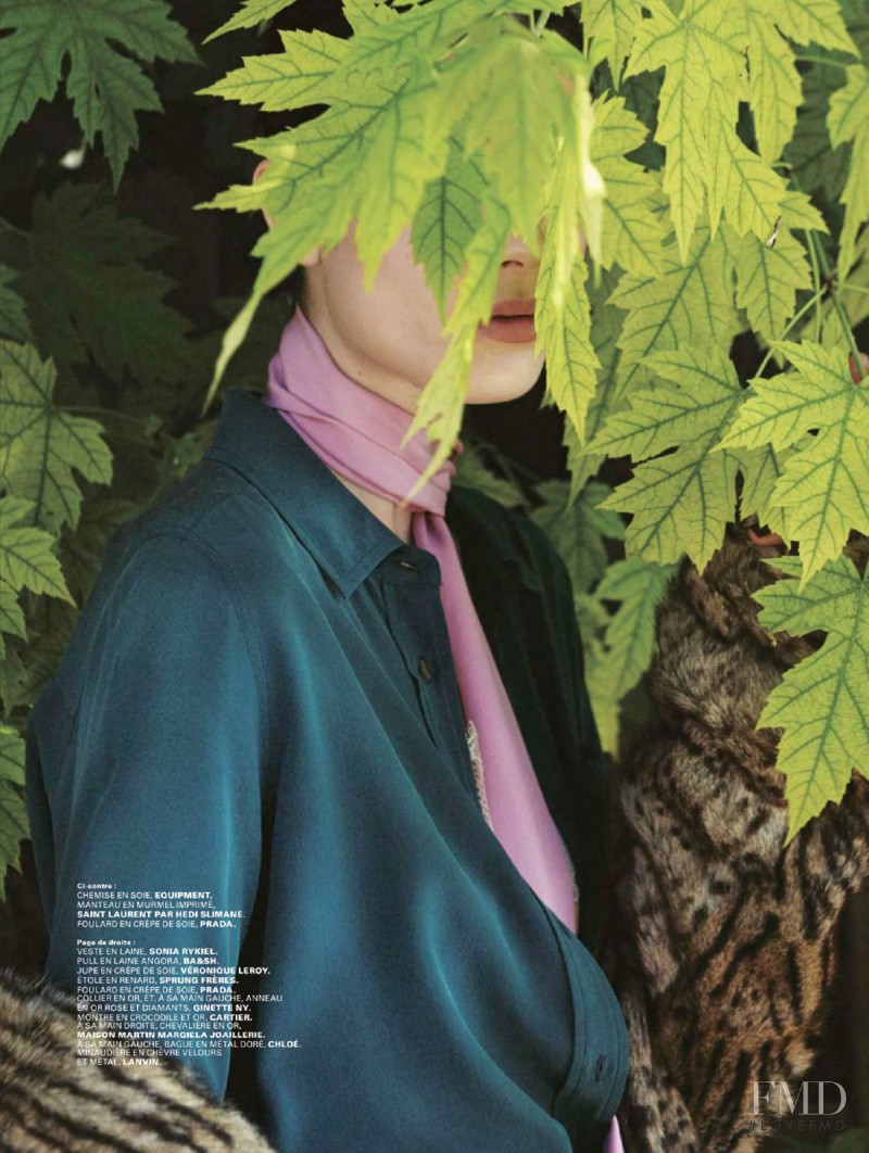 Larissa Hofmann featured in Lola, October 2014