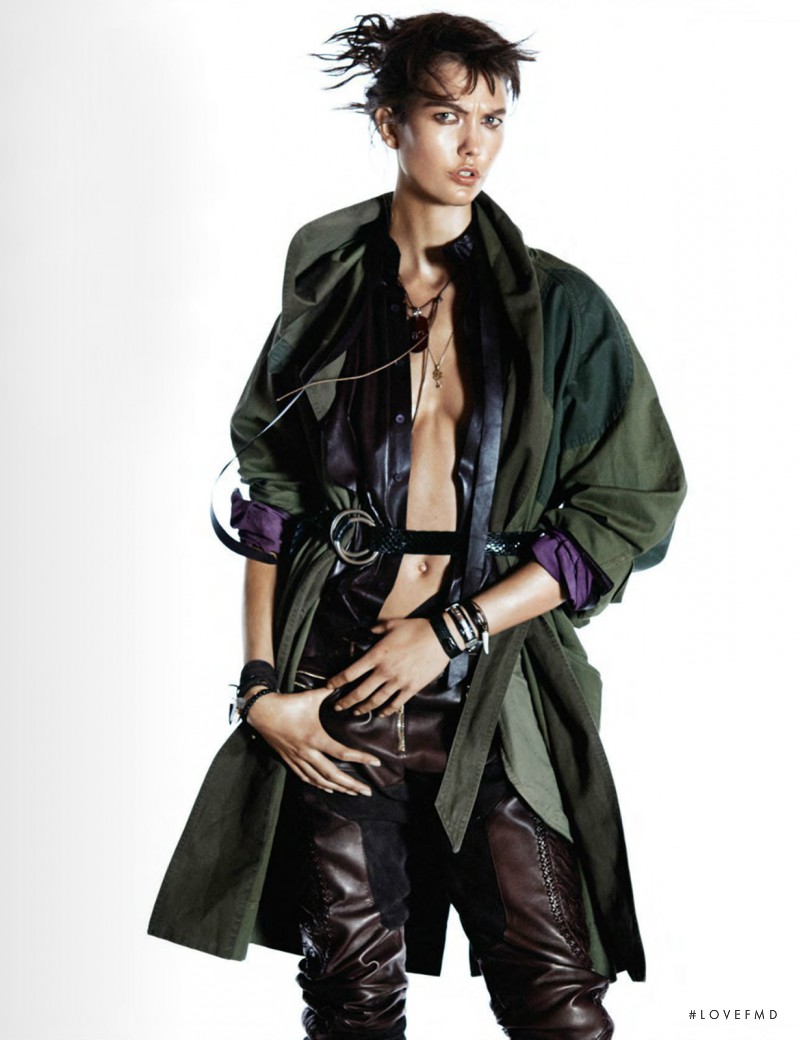 Karlie Kloss featured in Tomboy, October 2014