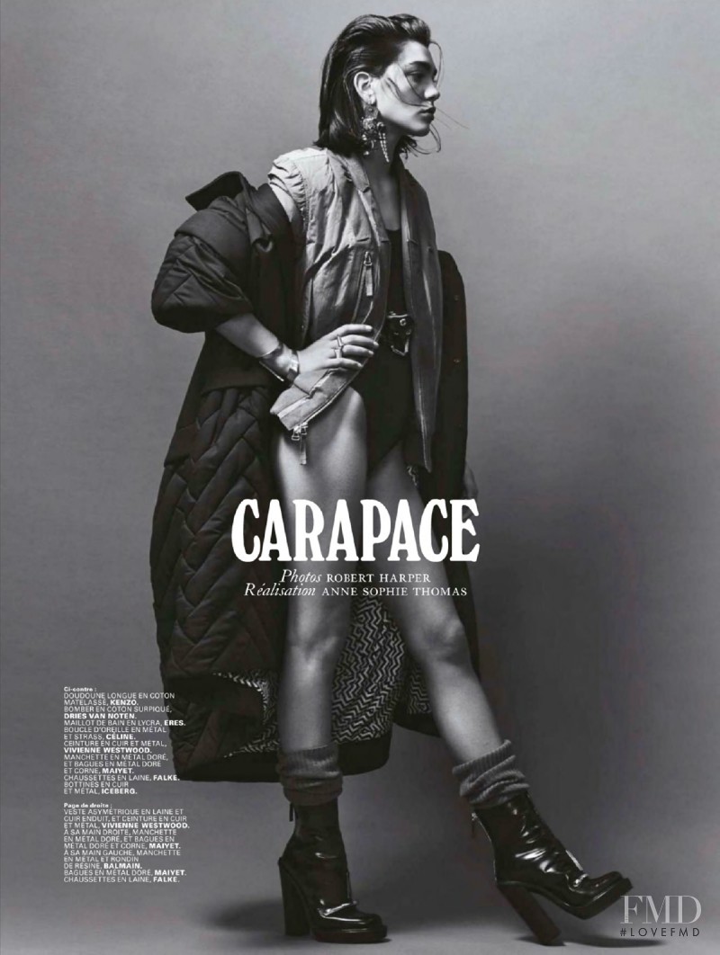 Steffy Argelich featured in Carapace, October 2014