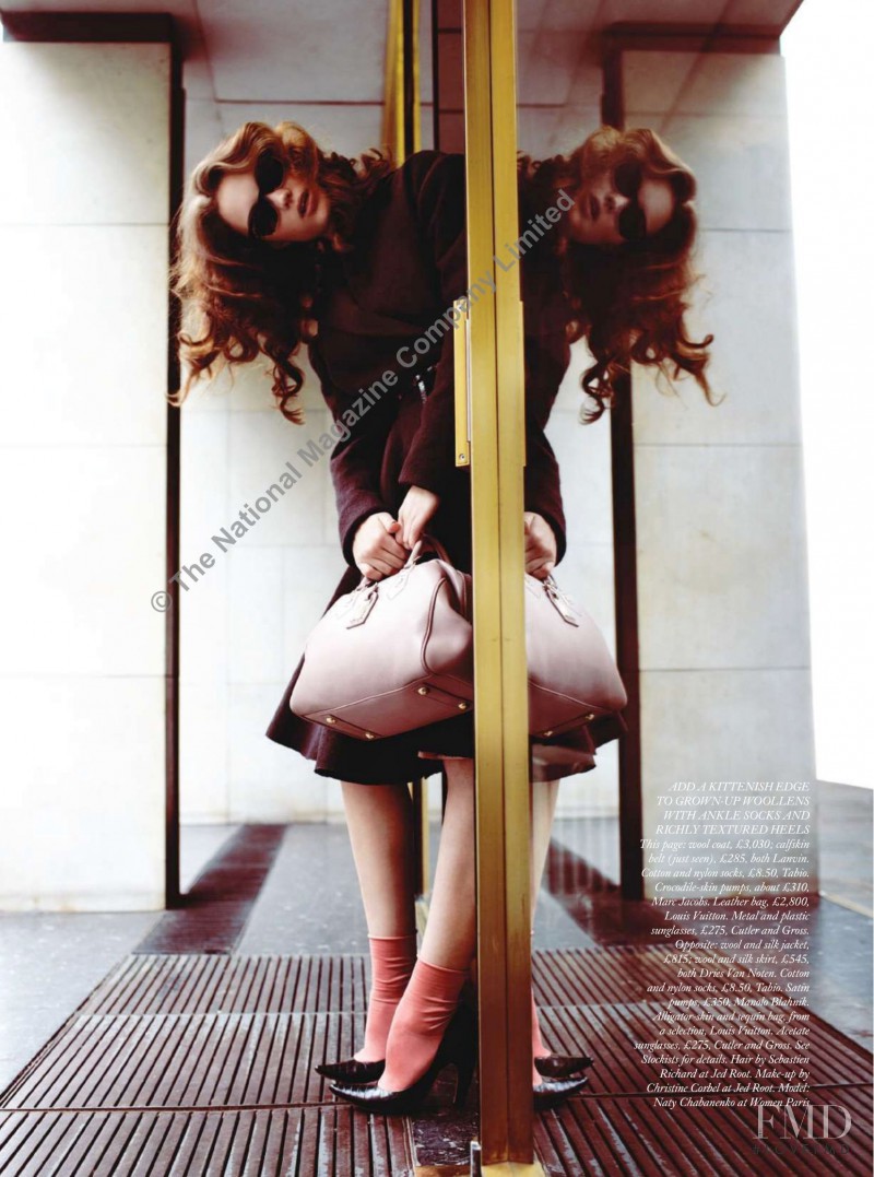 Natalia Chabanenko featured in The New New Look, September 2010