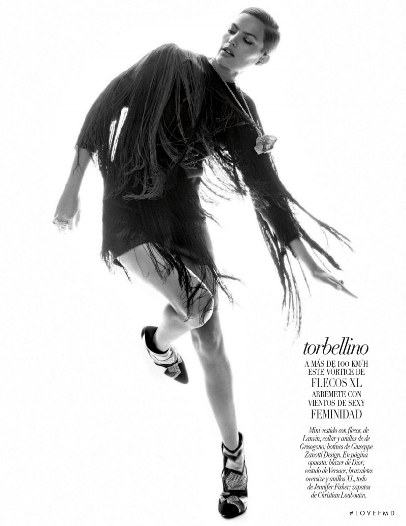 Cameron Russell featured in Año Cero, October 2014