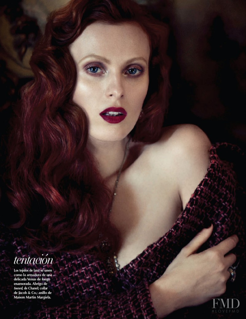 Karen Elson featured in Arte Seductor, October 2014