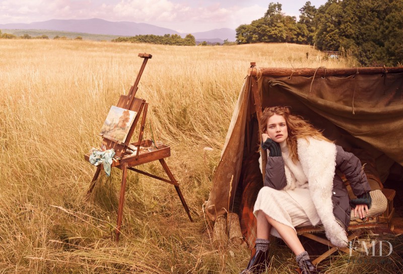 Natalia Vodianova featured in The Fall Classic, October 2014