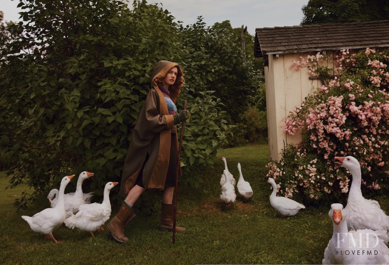 Natalia Vodianova featured in The Fall Classic, October 2014