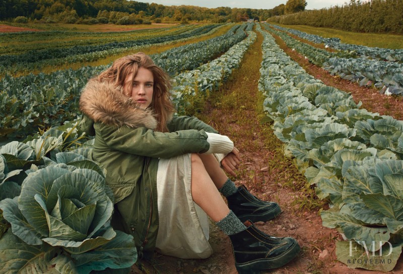 Natalia Vodianova featured in The Fall Classic, October 2014