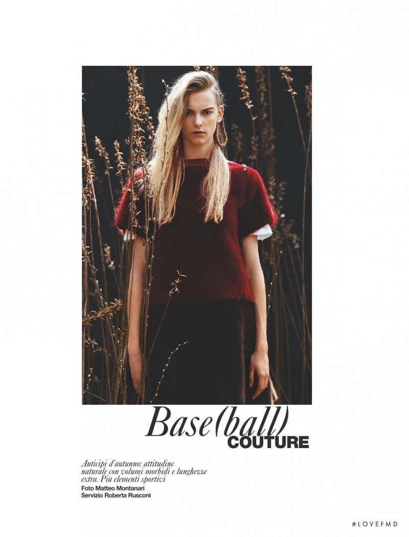 Stephanie Rad featured in Baseball Couture, July 2011