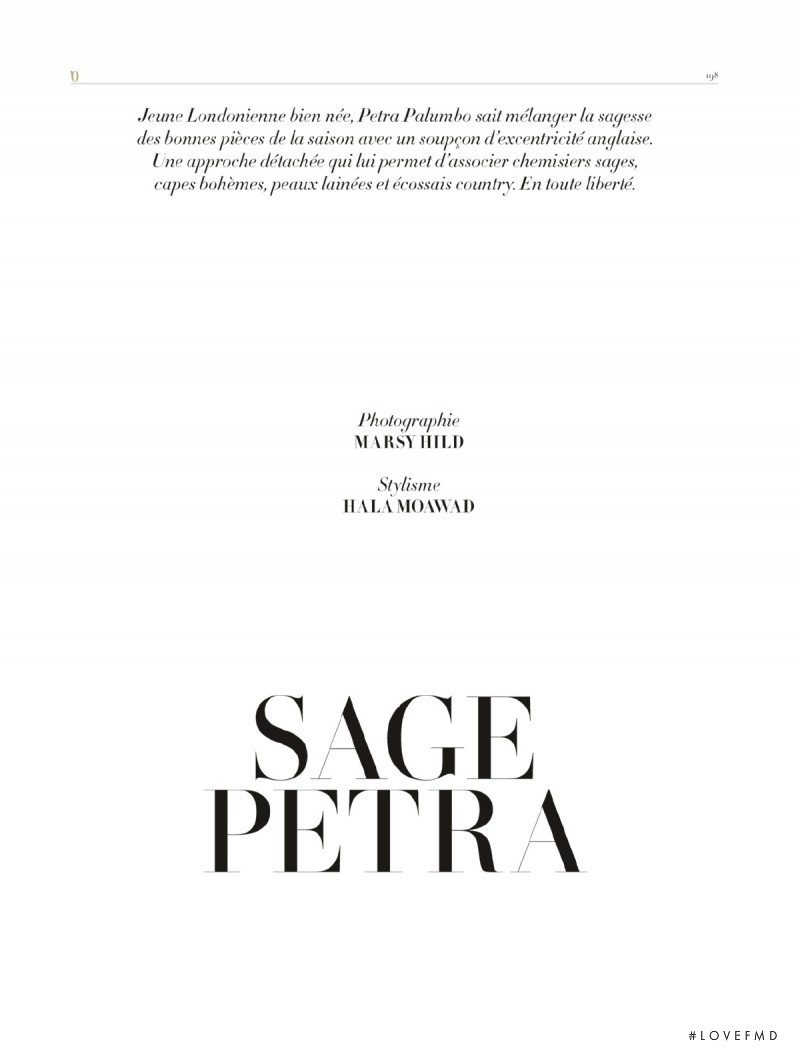 Sage Petra, October 2014