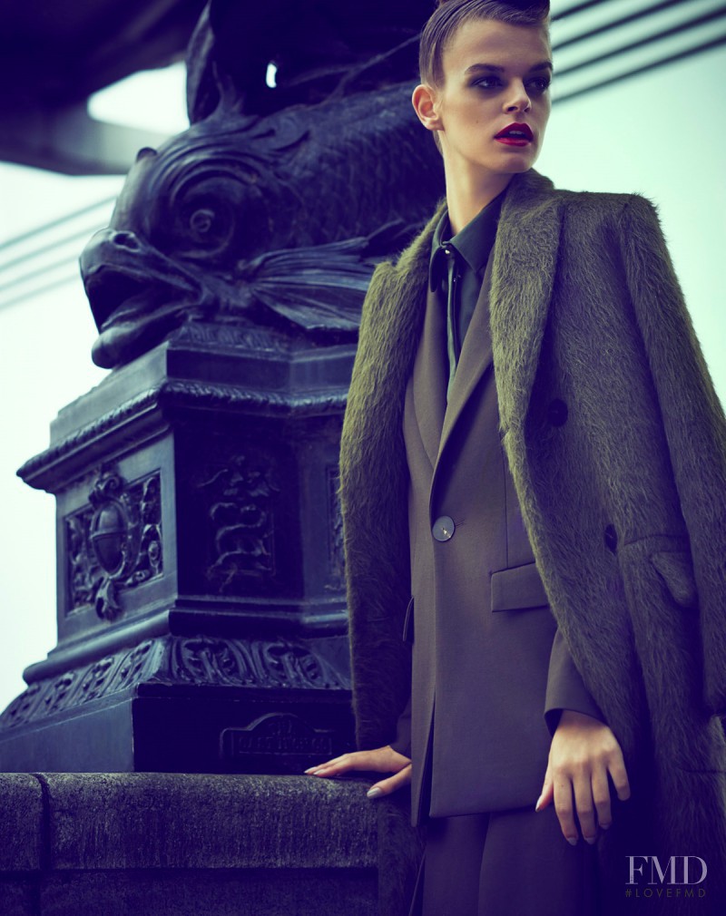 Brogan Loftus featured in Military-inspired Womenswear, September 2014