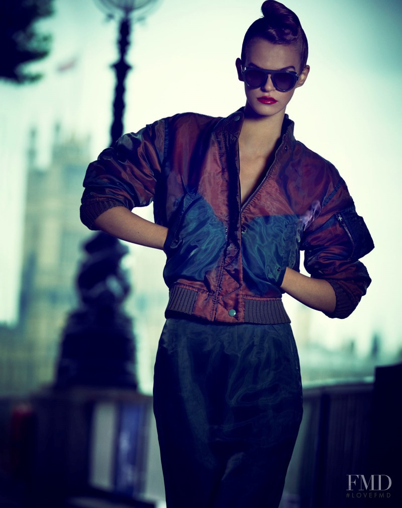Brogan Loftus featured in Military-inspired Womenswear, September 2014