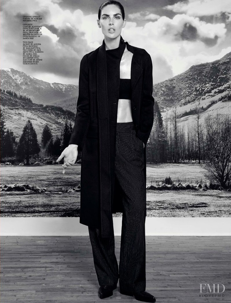 Hilary Rhoda featured in Modern Woman, September 2014