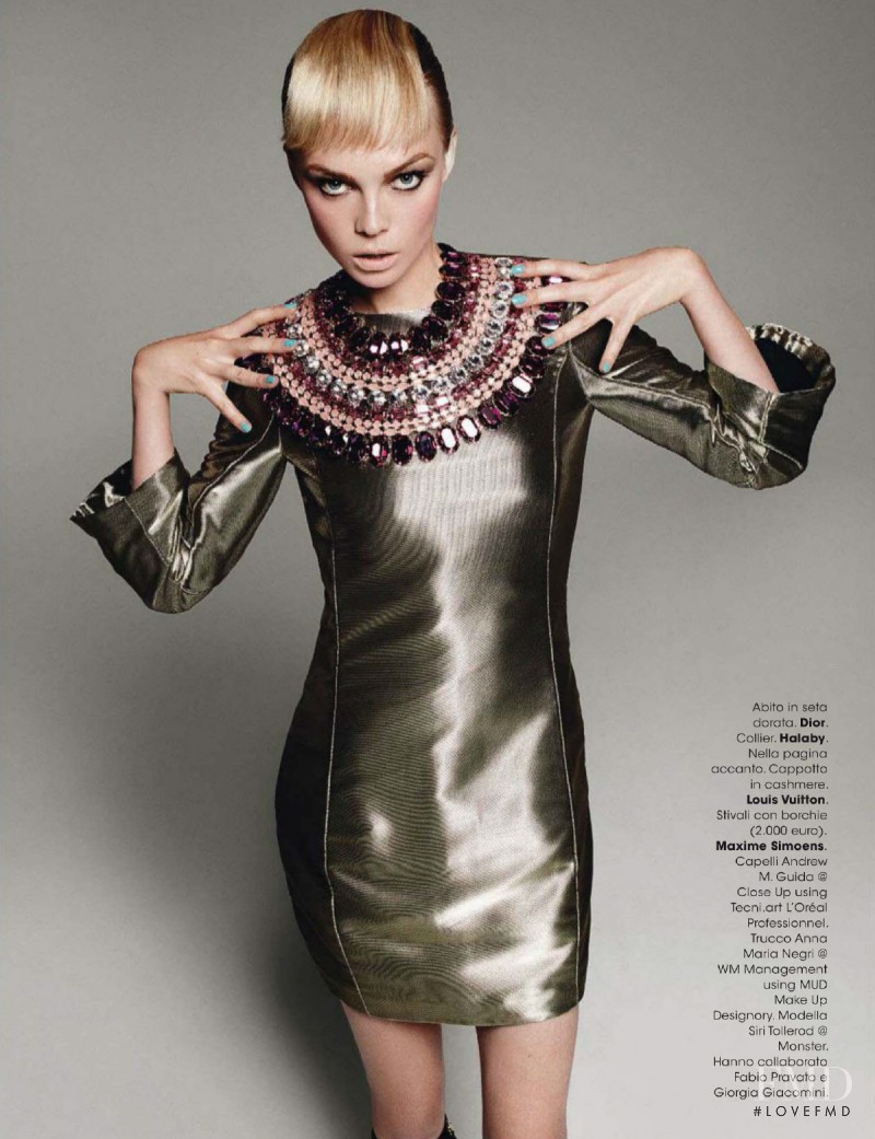 Siri Tollerod featured in Anni \'60, October 2014