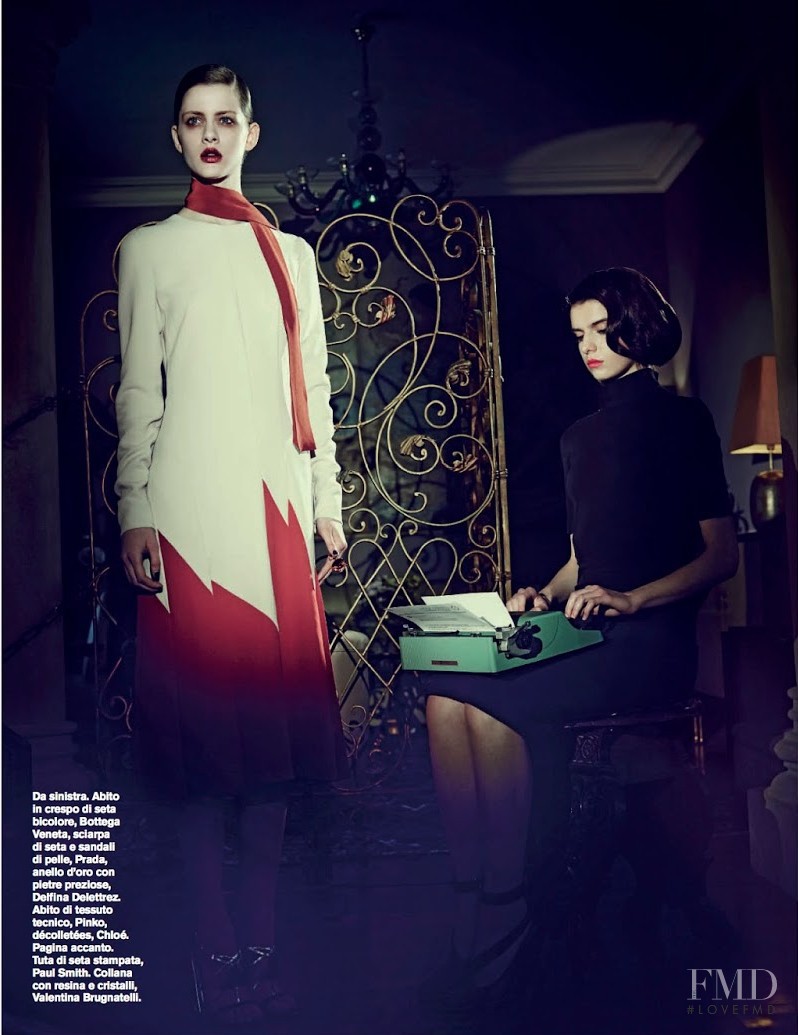 Isabelle Nicolay featured in Di Notte, Di Giorno, September 2014