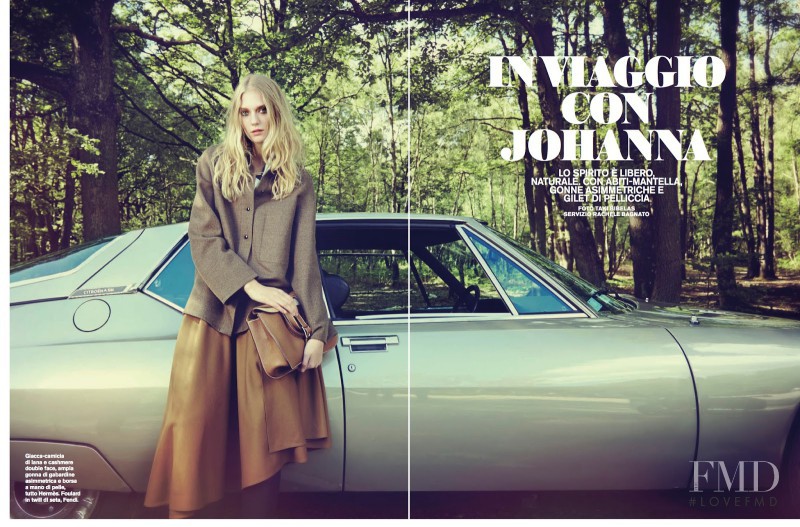 Johanna Jonsson featured in In Viaggio Con Johanna, October 2014