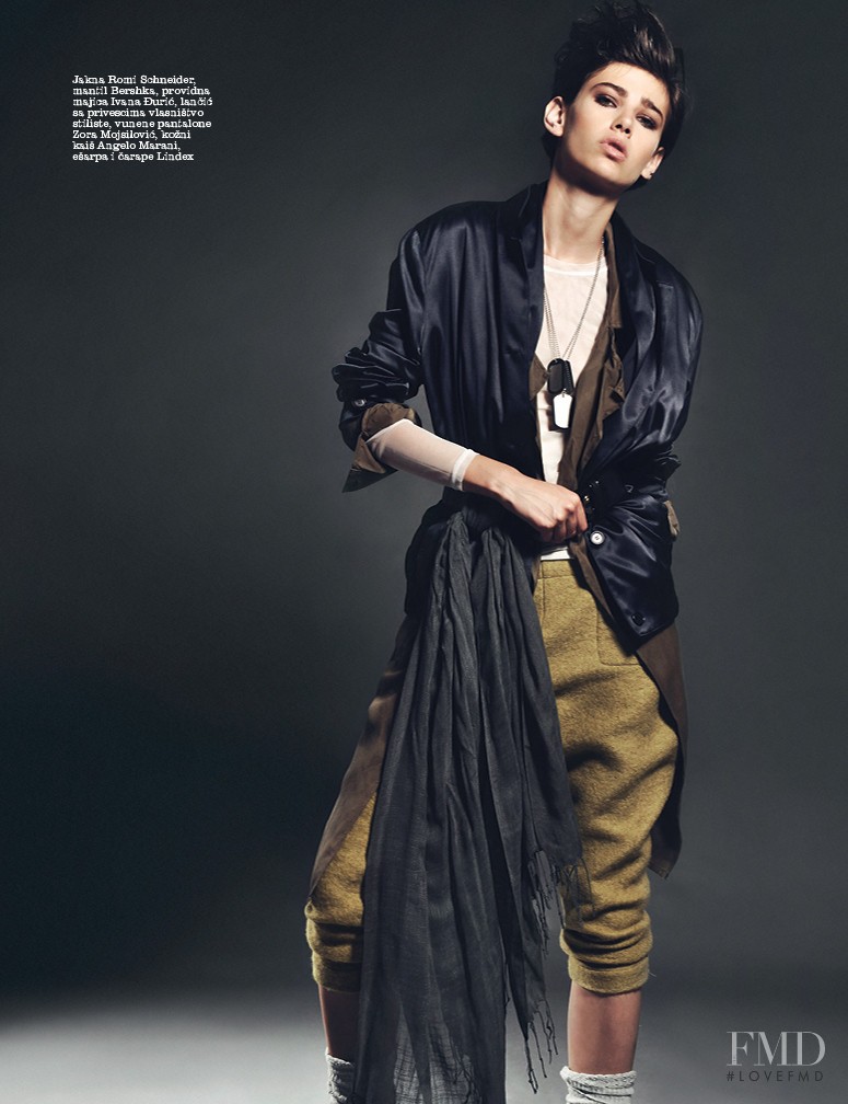 Amra Cerkezovic featured in Modni Regruti, October 2014