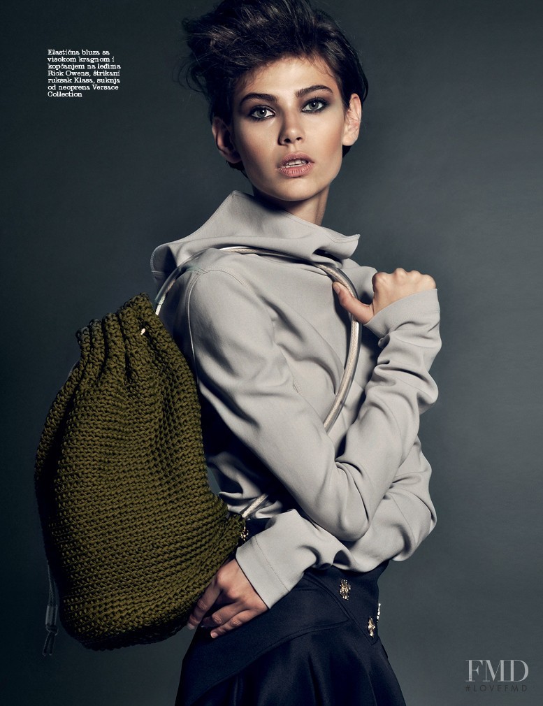 Amra Cerkezovic featured in Modni Regruti, October 2014