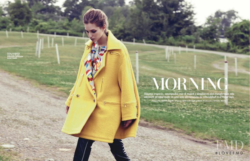 Kelsey van Mook featured in Morning, October 2014