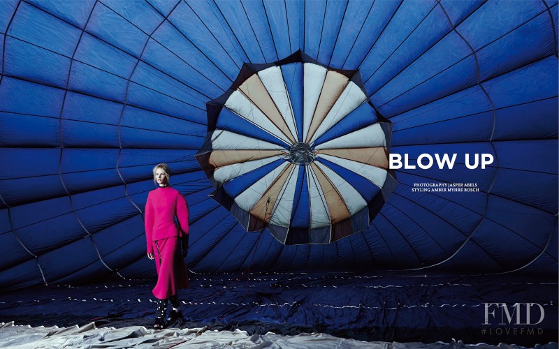 Irene Hiemstra featured in Blow Up, September 2014