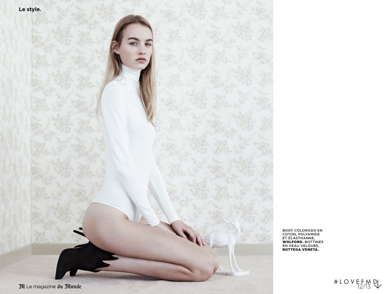 Maartje Verhoef featured in L\'allure sans faÃ§on, October 2014