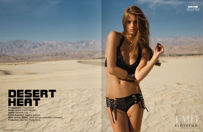 Rayne Ivanushka featured in Desert Heat, July 2013