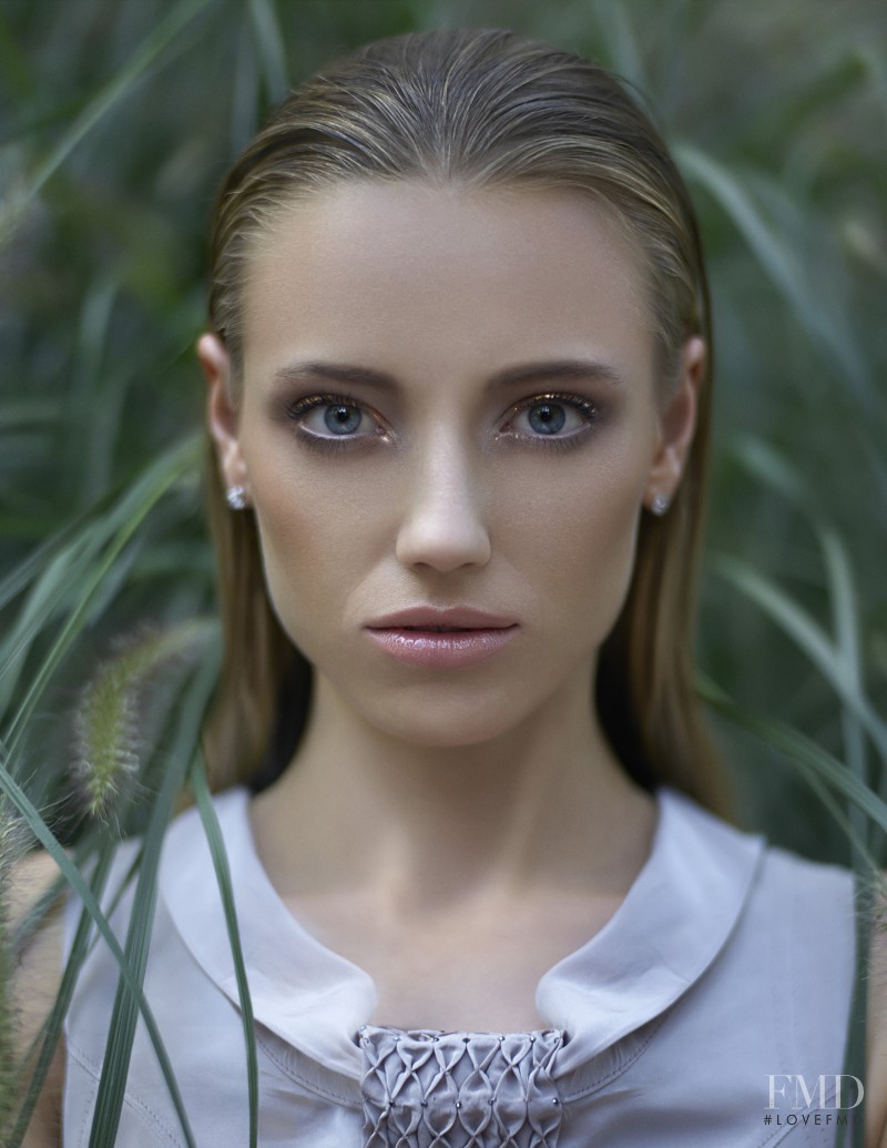 Klara Abelova featured in Autumn Winter 2014/15 Beauty Looks, October 2014