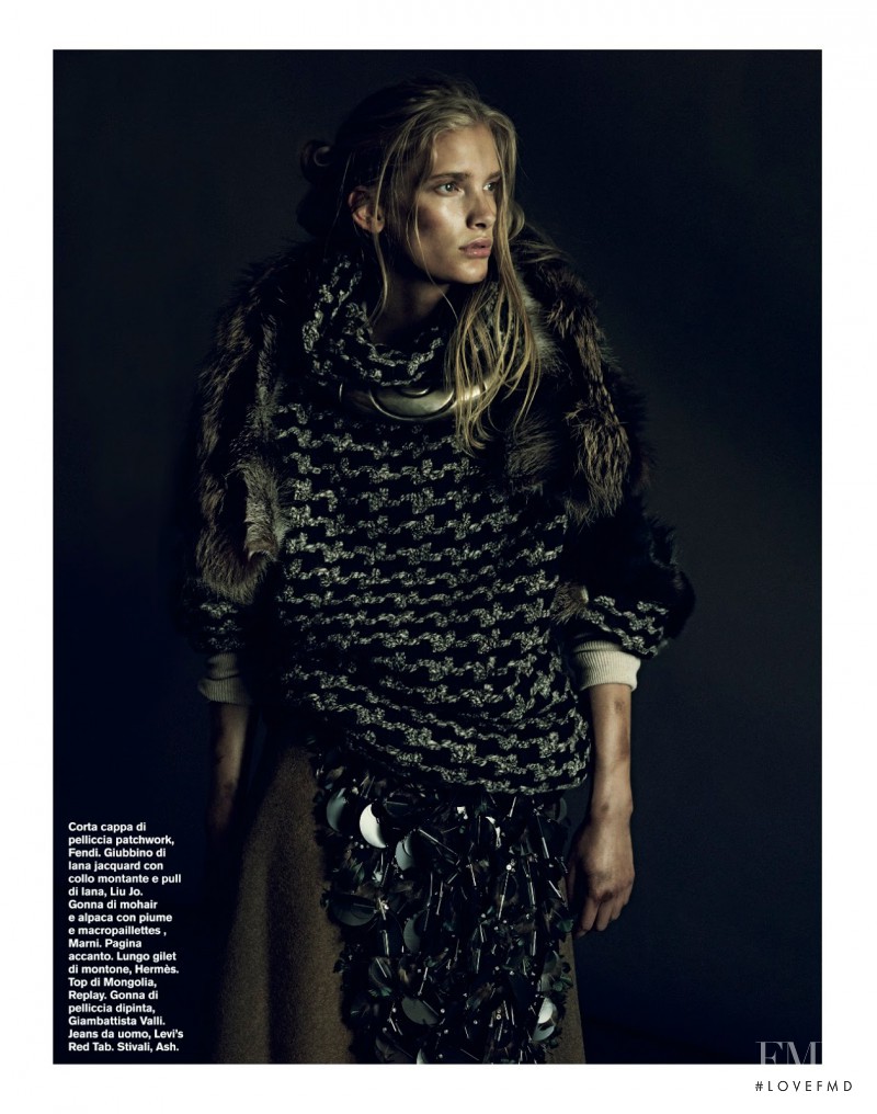 Ilse de Boer featured in Selvaggio Naturale, October 2014