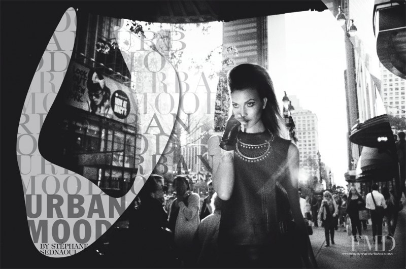 Karlie Kloss featured in Urban Mood, July 2011