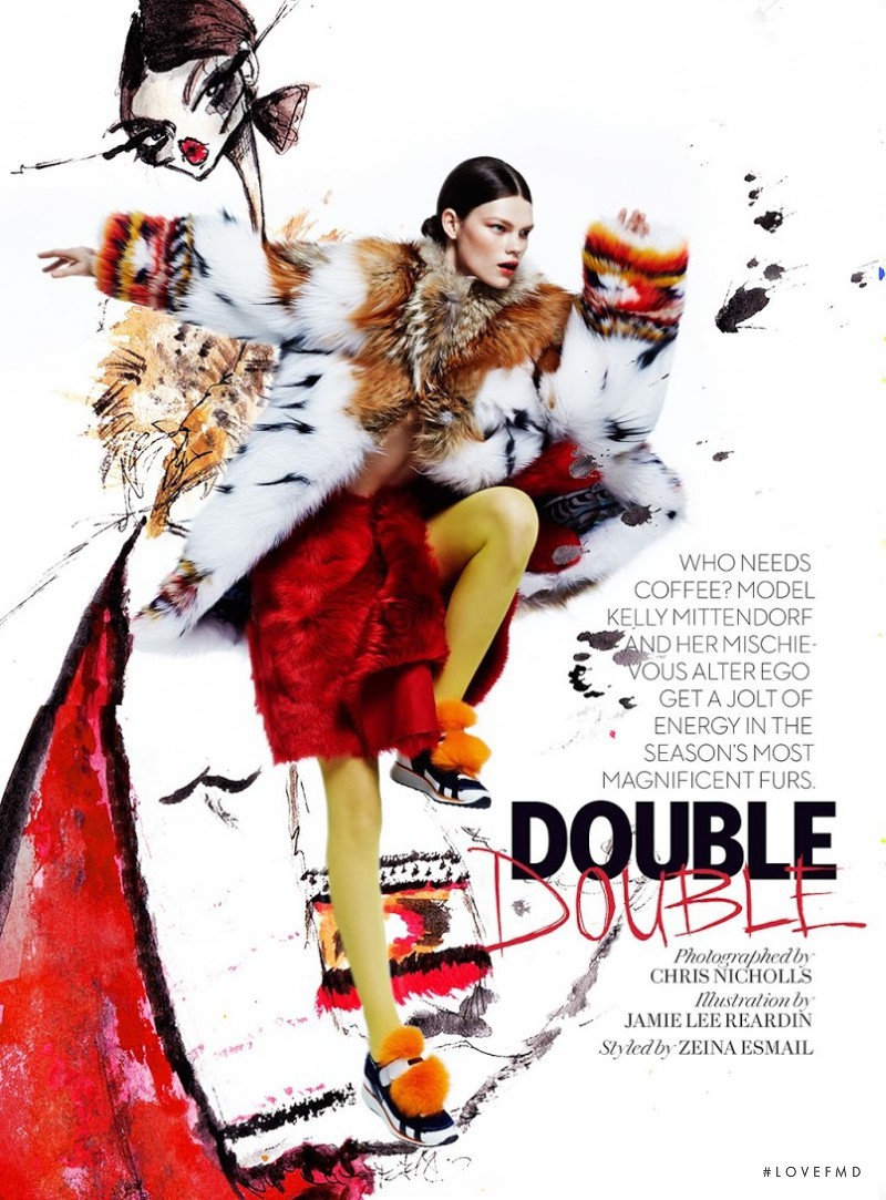 Kelly Mittendorf featured in Double Double, November 2014