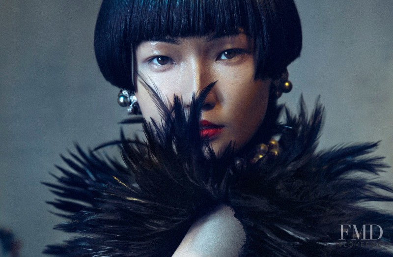 Xiao Wang featured in Fashion Vanguard, September 2014