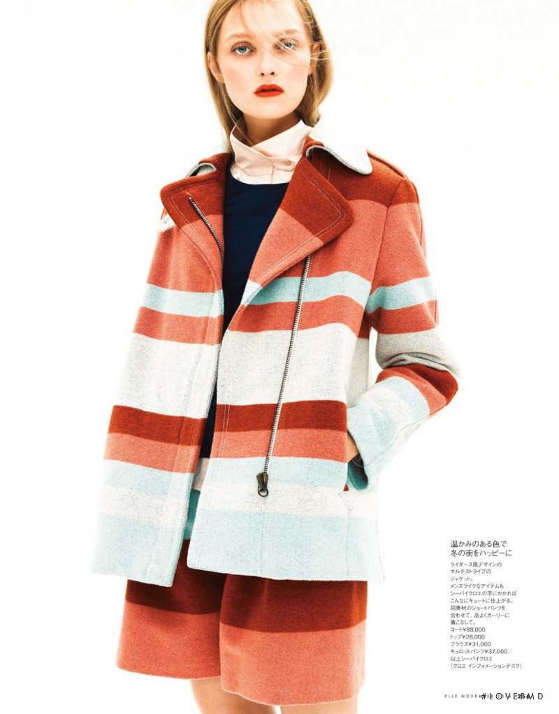 Julia Belyakova featured in London Girl In Paris, November 2014