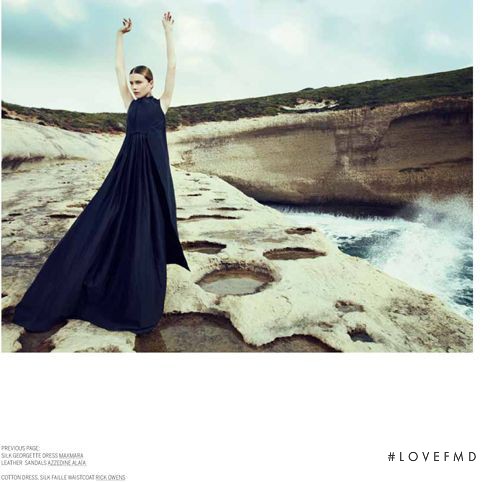 Dree Hemingway featured in Queen of Sardinia, June 2011