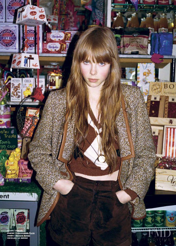 Edie Campbell featured in Edie\'s World, June 2011