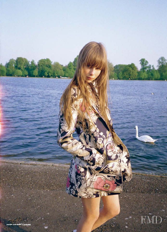 Edie Campbell featured in Edie\'s World, June 2011