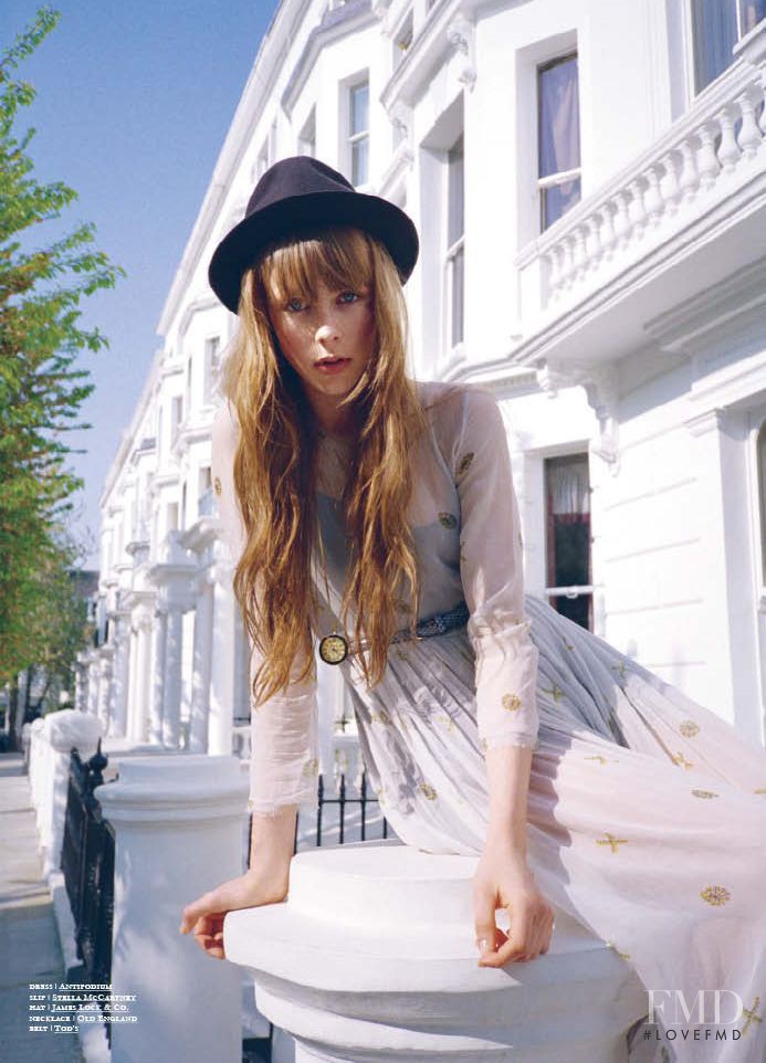 Edie Campbell featured in Edie\'s World, June 2011