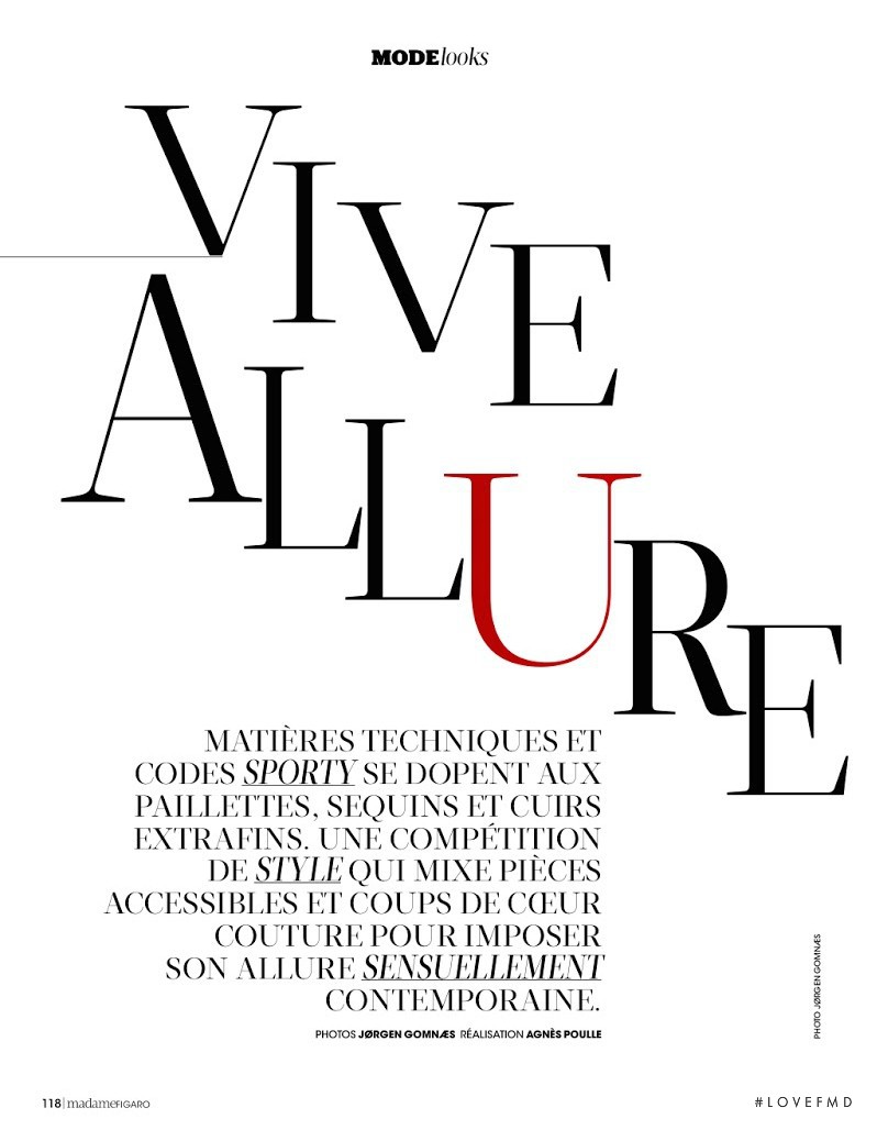 Vive Allure, October 2014