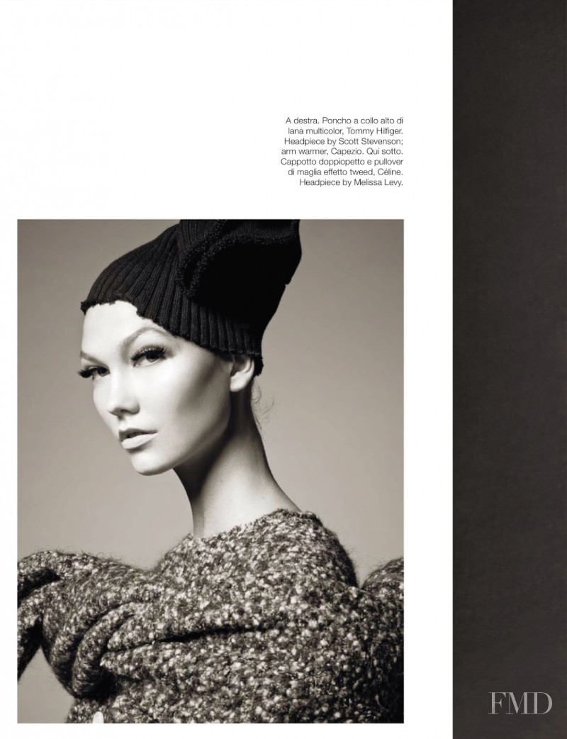 Karlie Kloss featured in Shape Shift, October 2014
