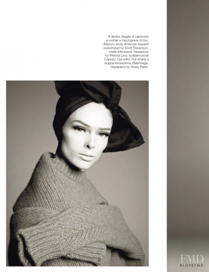 Coco Rocha featured in Shape Shift, October 2014