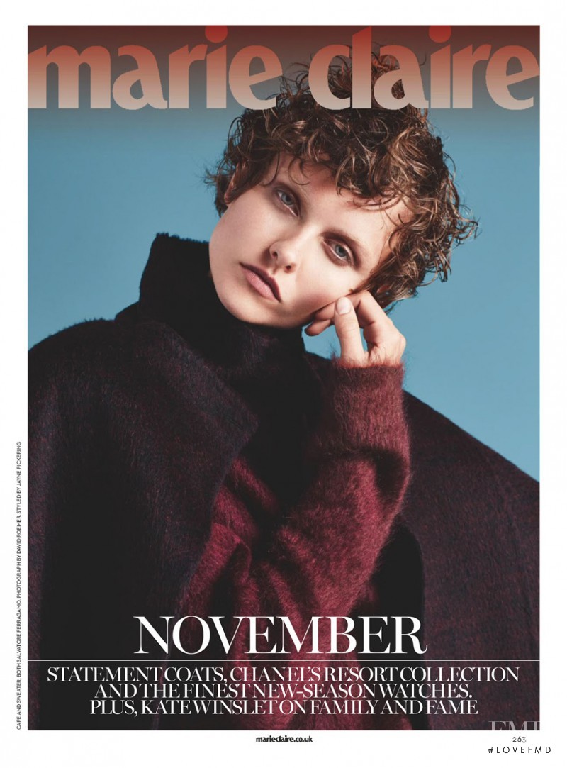 Kamila Filipcikova featured in Coats, November 2014