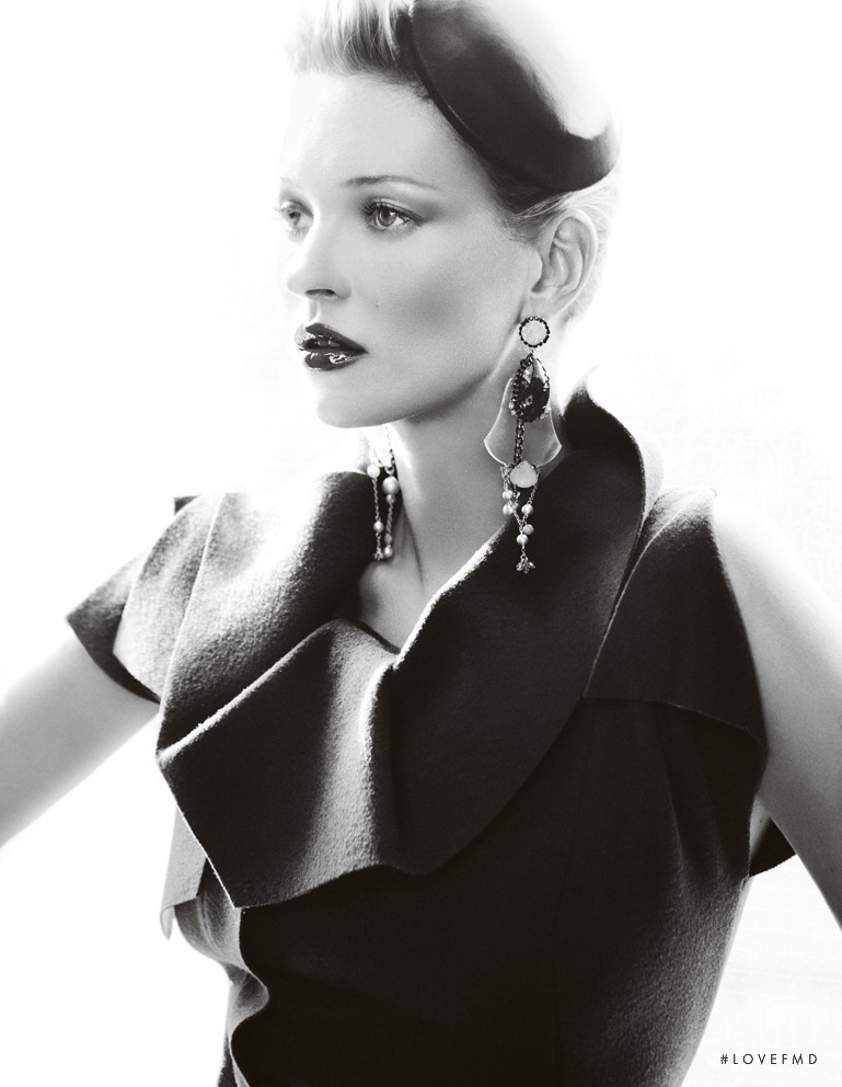 Kate Moss featured in A La Mode, August 2011