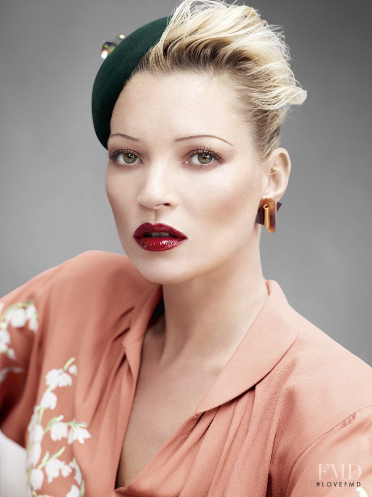 Kate Moss featured in A La Mode, August 2011