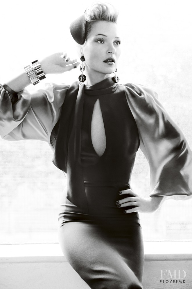 Kate Moss featured in A La Mode, August 2011