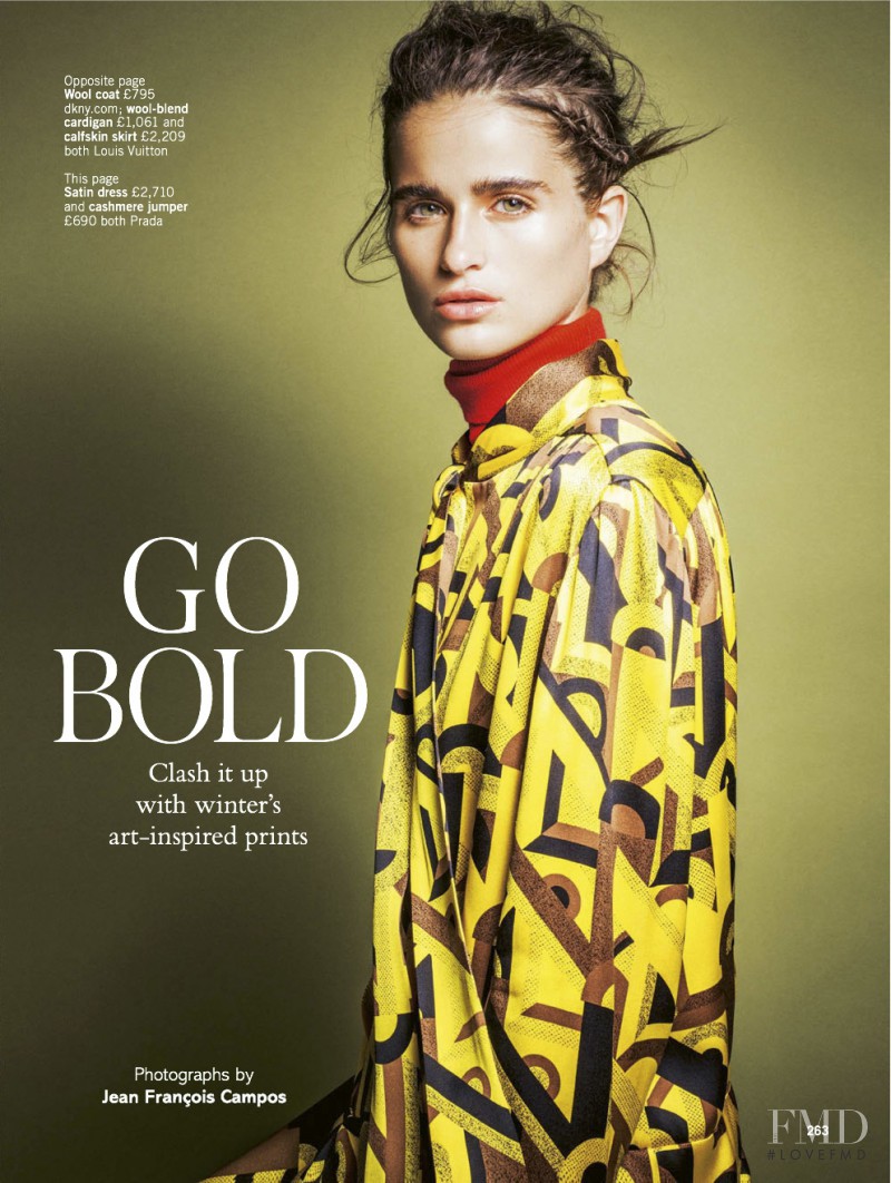 Loulou Robert featured in Go Bold, November 2014