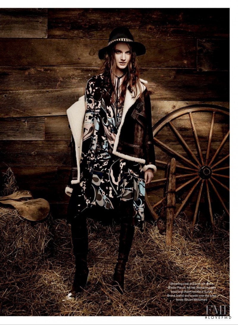 Carly Moore featured in Wild West, November 2014